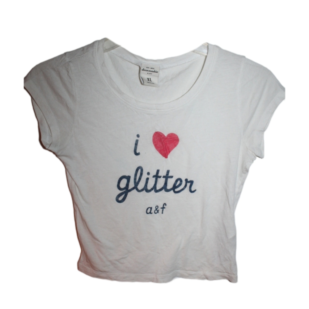 Girls Abercrombie Kids Cropped T-Shirt